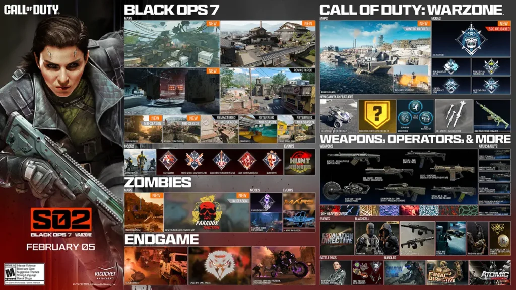 Call of Duty Black Ops 7 e Warzone