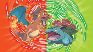 Pokémon rosso fuoco e verde foglia