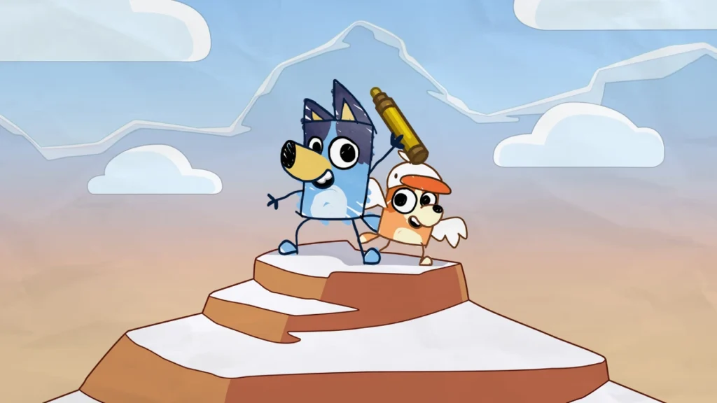 Bluey's Quest for the Gold Pen